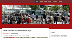 Desktop Screenshot of flohmarkt-nord.de