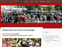 Tablet Screenshot of flohmarkt-nord.de